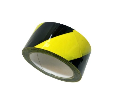 Self-Adhesive Hazard Tape 50mm x 33mts Black/Yellow - Campbell ...